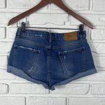 ZARA TRF Denim embellished shorts size 4 Photo 8