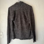 Hinge Charcoal Marled Knit Duster Cardigan Sweater Button Front XS Preppy Career Photo 7