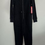 Good American NWT Fit For Success Jumpsuit Long Sleeve Black Utility Sz 2 GP0395 Photo 7