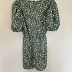 Nasty Gal  Floral Mini romper in Green and Cream Photo 4