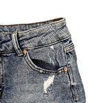 Wild Fable jean skirt classic cotton light weight fringe pockets summer comfort Photo 1