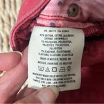 Pilcro and the Letterpress Anthropologie  no 31 pants Waist 34” Red Ankle Photo 7