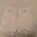 Levi's White Levi’s Denim Shorts High-Rise Photo 0