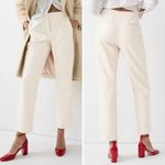 J.Crew New!  *Pen‎ Mark* Kate straight-leg pant in faux leather, size 12 Photo 1