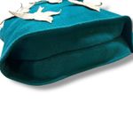 Burel Factory Mountain Originals Wool Teal Blue 3D Birds Tote Bag Photo 5