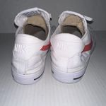 Nike  Court Legacy Shoes Womens 9.5 White Pink Canvas Low Top Sneakers CZ0294-102 Photo 4