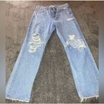 AGOLDE  Los Angeles Blue Distressed Jeans ( 26 )‎ Photo 0