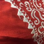 Entro Womens Blouse Size Small Rayon Peasant Rust Boho Hippie Coachella NEW Photo 6