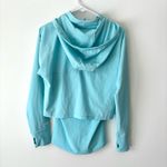 Sweaty Betty  Fast Track Running Jacket Blue Lagoon Full Zip Athletic Active Wear Photo 10