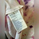 Bardot Women's White Pink Satin Pencil Midi High Rise Waist Skirt Size 4 Photo 4