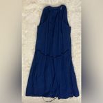 NWOT MILLE MARILYN Cotton V neck waist tie Blue INDIGO sz S Photo 6