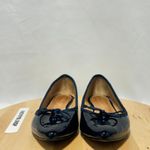 Corso Como ‎ Blue Patent Leather Pointed Toe Recital Bow Slip On Flats - 6.5M Photo 3