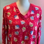 secret treasures  EUC fleece vneck cupcake gown Photo 0