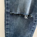 American Eagle Distressed Super Stretch Hi Rise Jegging Jeans Med Blue 6 Womens Photo 3