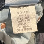 MOTHER THE LOOKER CROP ON THE EDGE WASH BLUE JEANS 25 Photo 11