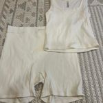 SKIMS  Cotton Ribbed Tank and Boxer Short Set Photo 2