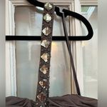 Cache Vintage Y2K  Taupe Cream Ombre One Shoulder Sequin Beaded Dress Size 4 S Photo 5