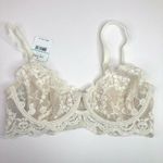 Free People NEW Daydreamer Lace Bra Underwire Nude Combo 32C OB500012 Photo 2