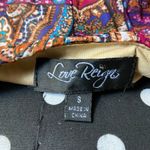 Love Reign Juniors Dress Size S Rust Burgundy Paisley Print Tank Belt Boho NEW Photo 3