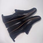 Baretraps  Garner Black Slip On Minimalist Wedge Loafer Sneaker Shoes Size 8.5 Photo 4