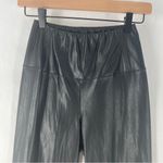 Wilfred Aritzia Free Daria Pant High Waisted Vegan Leather Leggings Black Size S Photo 3