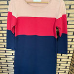 Olive And Orange Dress Size 12 Blue Photo 0