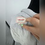 Lone star sleeveless‎ jean strip shirt size large Blue Photo 1