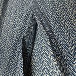 Lumière NWT  Surplice Front Button Blouse | Blue Zig Zag | Large Photo 3