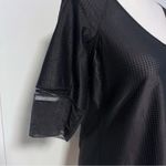 Lululemon • Var-City 1/2 Sleeve Black Mesh Jersey Top Photo 6