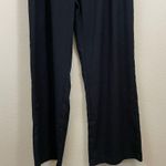 Abercrombie & Fitch Hollister Pleated Ultra High Rise Wide Leg Trouser Pants Black Size L Long Photo 5