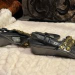 Laura Ashley Vintage  Kitten Heel Sandals Photo 4