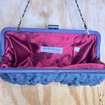 Rare Nite Bags by Carlo Fellini Elegant Grey Ruffled Clutch Evening Cocktail Gray Photo 4