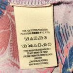 Free People Size MED Purple Tropical Daydream Mini Dress Feather Peacock Print Photo 7