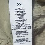 Celebrity Pink Green XXL Peplum Long Sleeve Tie Front Elastic Waist Blouse Top Photo 9