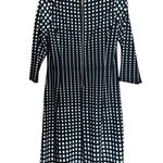 Joseph Ribkoff Cocktail Sheath Dress Womens 10 Black White Print Evening Photo 4