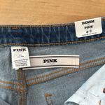 PINK - Victoria's Secret NWT PINK DENIM Victoria's Secret High-Rise Straight Leg Jeans, 12 Photo 8