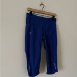 Athleta Cropped Athletic Pant in Royal Blue Size S Photo 1
