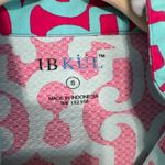 IBKUL Womens Size S Quarter Zip Long Sleeve Golf Sun Shirt Top Patterned Pink Photo 9