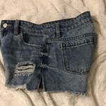 BLANK NYC Cute jean shorts with slit Photo 1