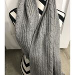 Torrid Cable Knit Grey Scarf NWT Photo 3