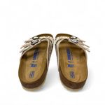 Birkenstock Women's Floral Sandals - Cream and Pink Photo 2