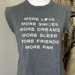 Celebrity Pink Gray Tee with Inspirational Text Photo 0