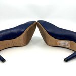 Corso Como  Blue Leather Pumps Women's 7.5 US Photo 7