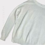 EMERSON FRY Carolyn Cotton Knit Sweater, Tie Dyed, Medium Green Photo 13