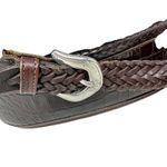 Brighton  Bucket Bag Vintage Large Crossbody Pebbled Leather Black‎ Brown Photo 2