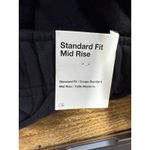 Nike Womens Fleece Mid-Rise Joggers Sz M Black Standard Fit Sweatpants Athletic Photo 3