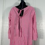 Crown & Ivy  Pink and White 3/4 Sleeve Dress Size Medium EUC Photo 6