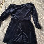 Urban Outfitters  Brooklyn Navy Velvet Romper Photo 3
