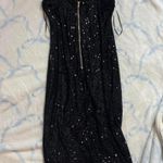 Black sequence homecoming dress Size M Photo 2