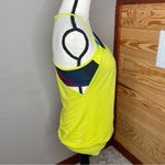 Lululemon No Limits Activewear Tank Top in Neon Pow Stripe Split Pea Inkwell Photo 3